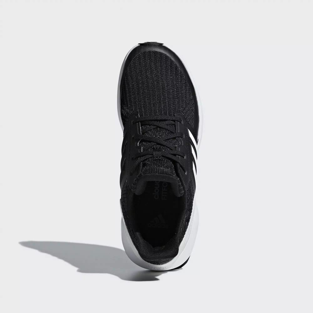 Adidas RapidaRun Knit Tenis Para Correr Negros Para Niña (MX-57731)